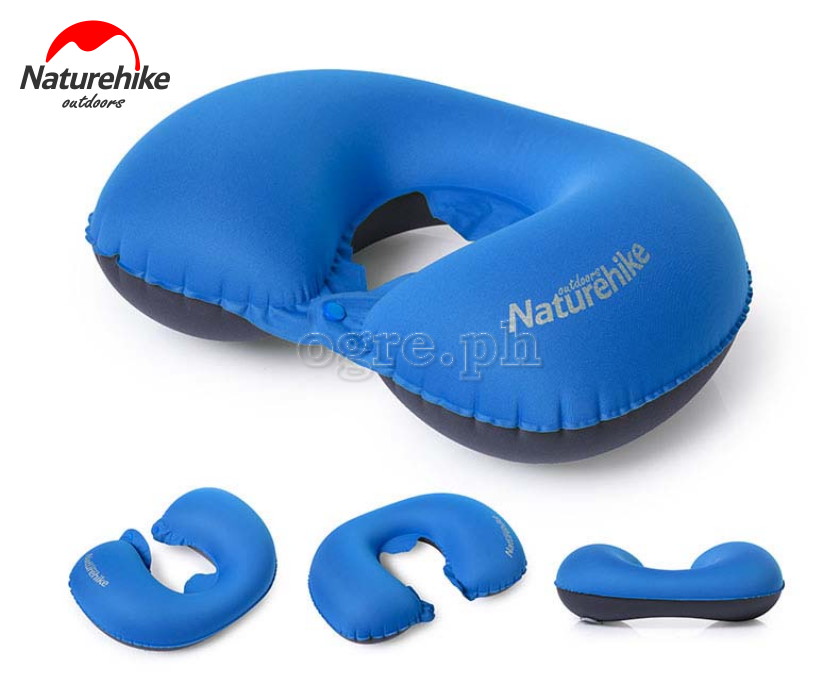 NH17T013-U Inflatable U-Shape Travel Pillow (with Patented Button Valve) 
