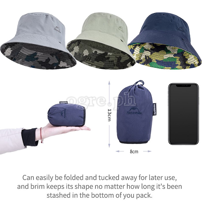 NH18H008-T Foldable Quick-Dry Outdoor Bucket Hat 