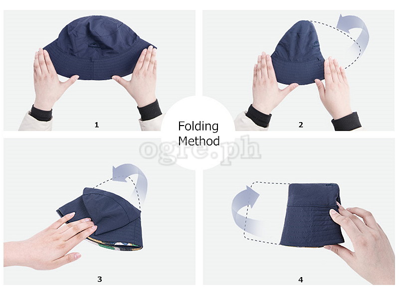 NH18H008-T Foldable Quick-Dry Outdoor Bucket Hat 