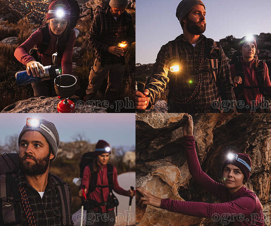 NH18T003-C Rechargeable Waterproof Head Lamp (IPX7 280lm)