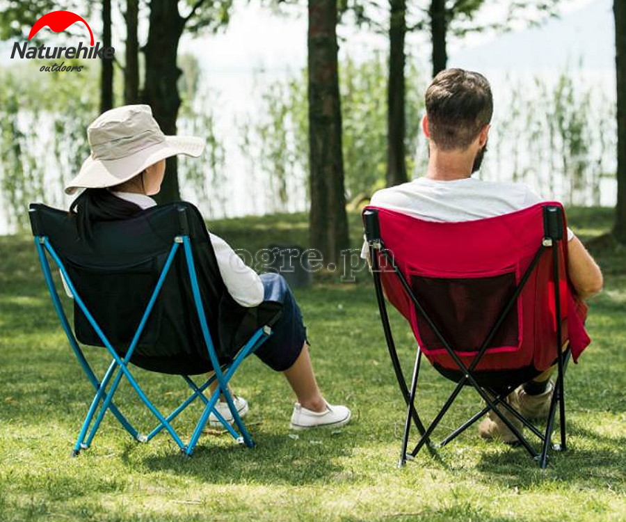 NH18X004-Y Aluminum Folding Half-Moon Chair