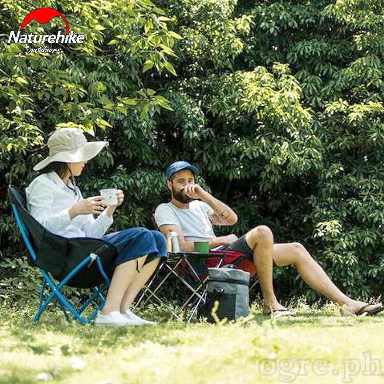 NH18X004-Y Aluminum Folding Half-Moon Chair