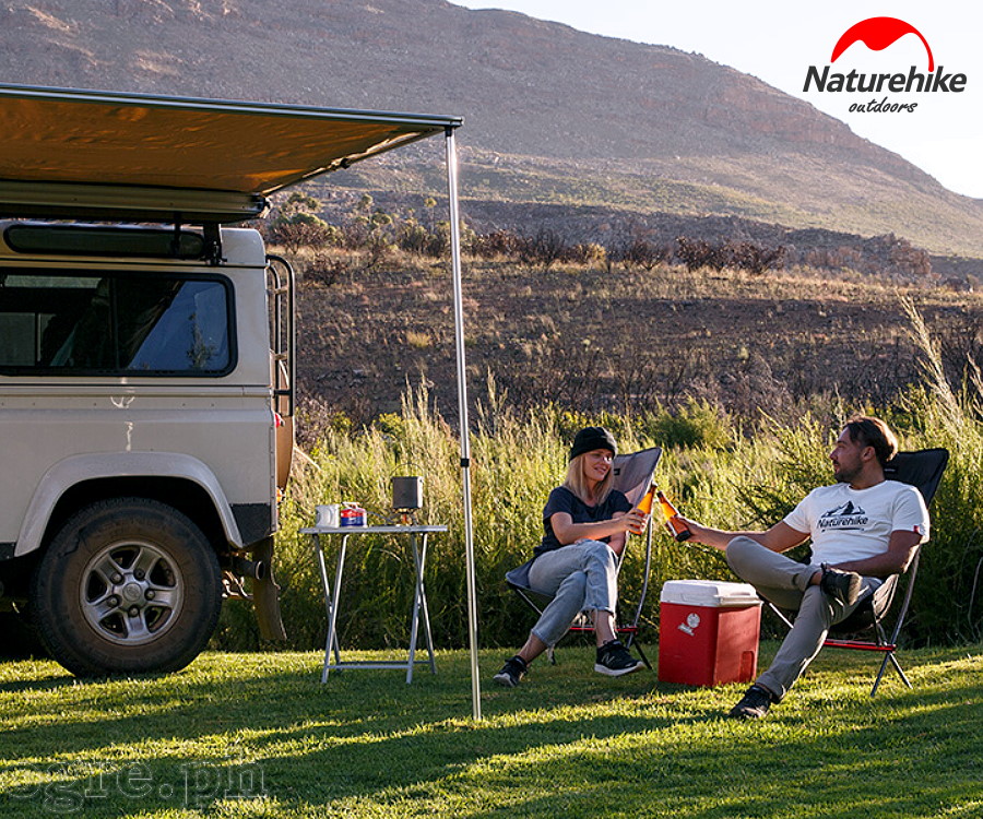 NH18Y060-Z Aluminum Folding Moon Chair (150kg/330lbs Max Load)