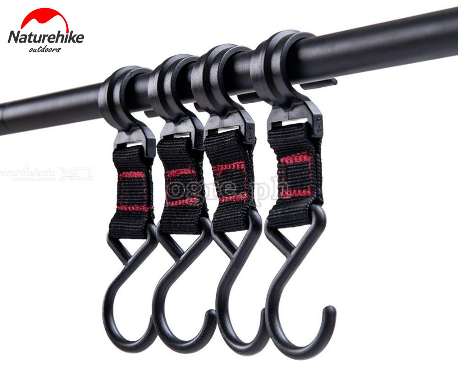 NH19BJ083 Pack of 4 pcs Rack Hooks / Hanging Holders for Pipes / Poles