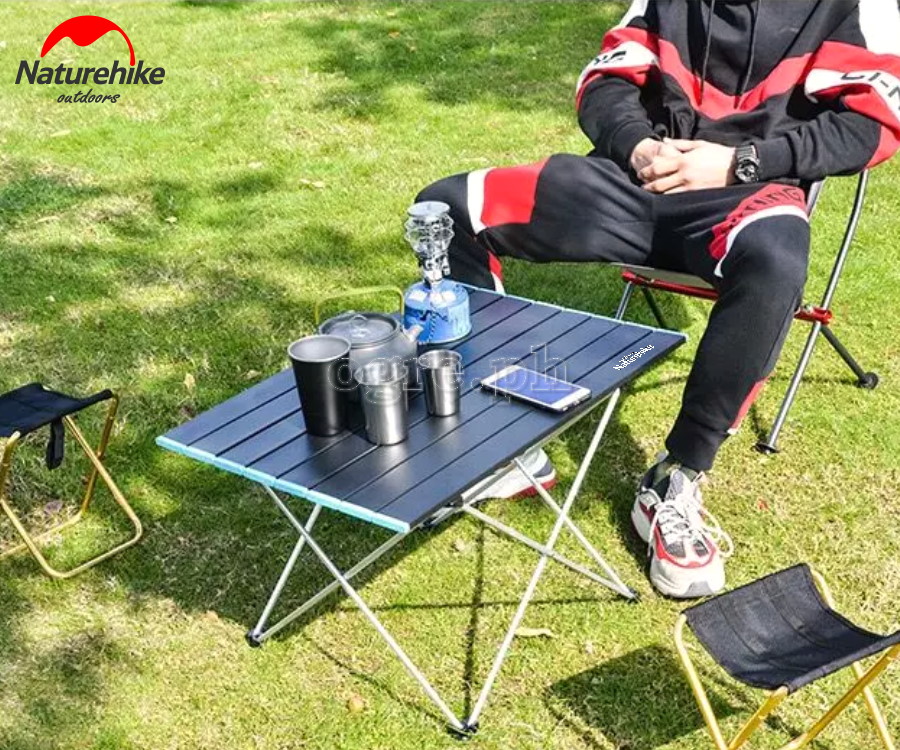 NH19Z008-ZL All Aluminum Folding Mini Table (Large 68 x 46 x 40cm)