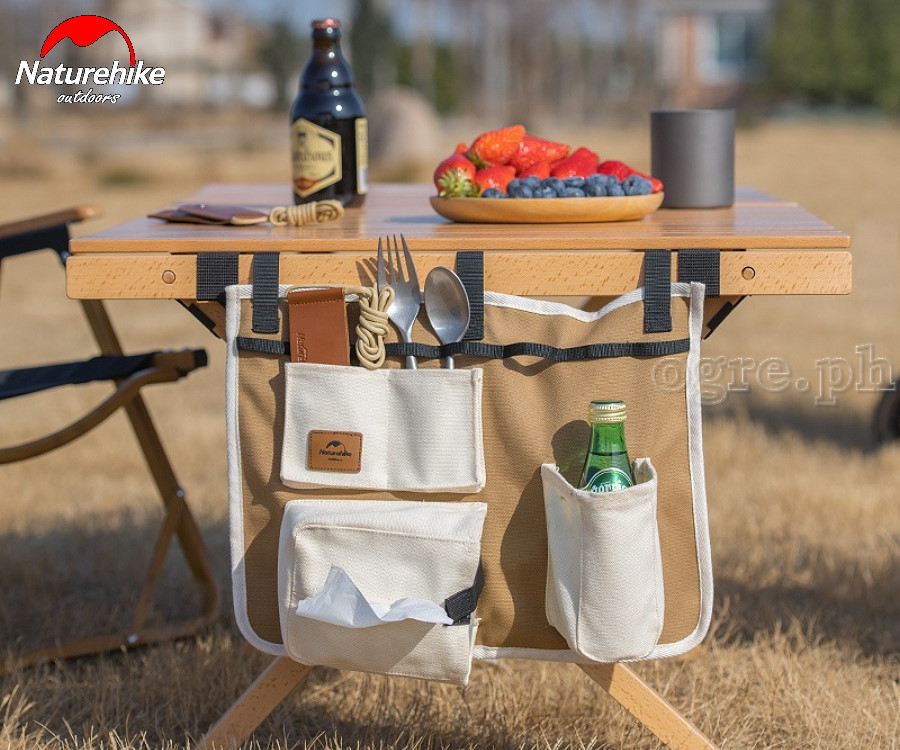 NH20PJ125 Multipurpose Hanging Storage Organizer (for Attaching to Camp Tables, Trolleys, Poles)