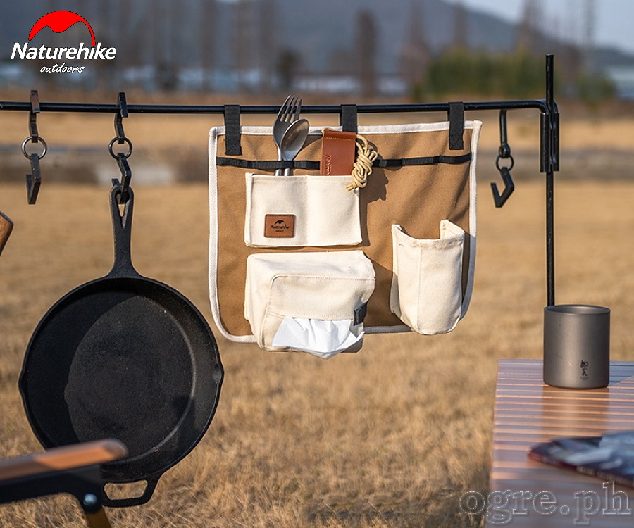 NH20PJ125 Multipurpose Hanging Storage Organizer (for Attaching to Camp Tables, Trolleys, Poles)