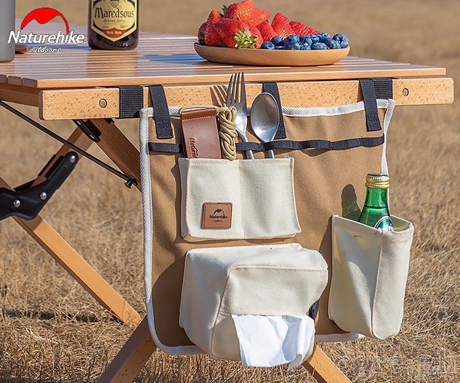 NH20PJ125 Multipurpose Hanging Storage Organizer (for Attaching to Camp Tables, Trolleys, Poles)