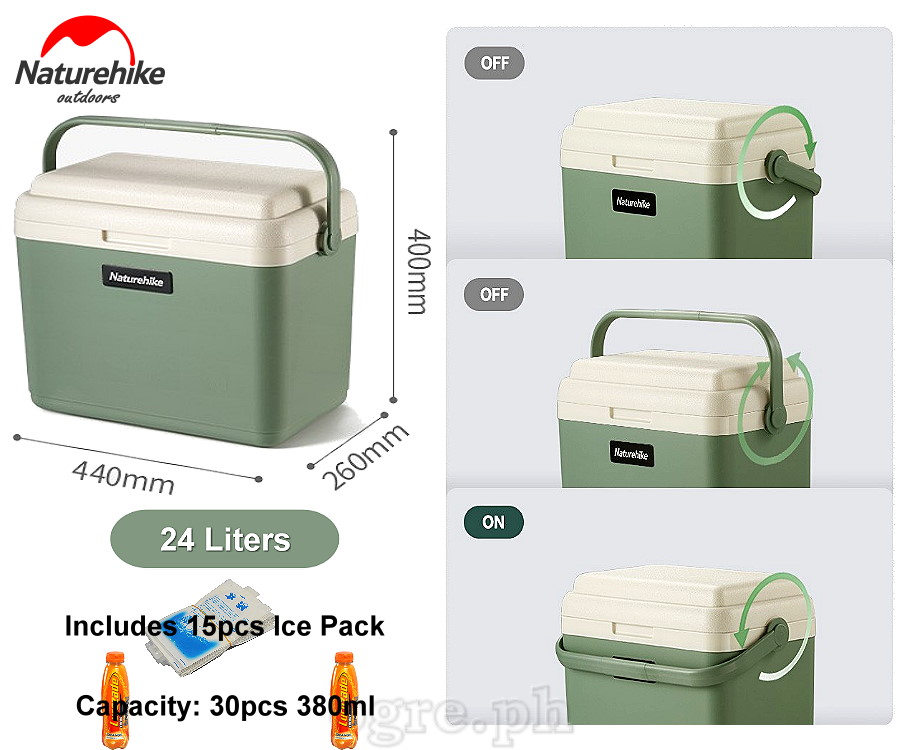 NH20SJ021-24L 24-Liters Insulated Ice Chest / Cooler Box