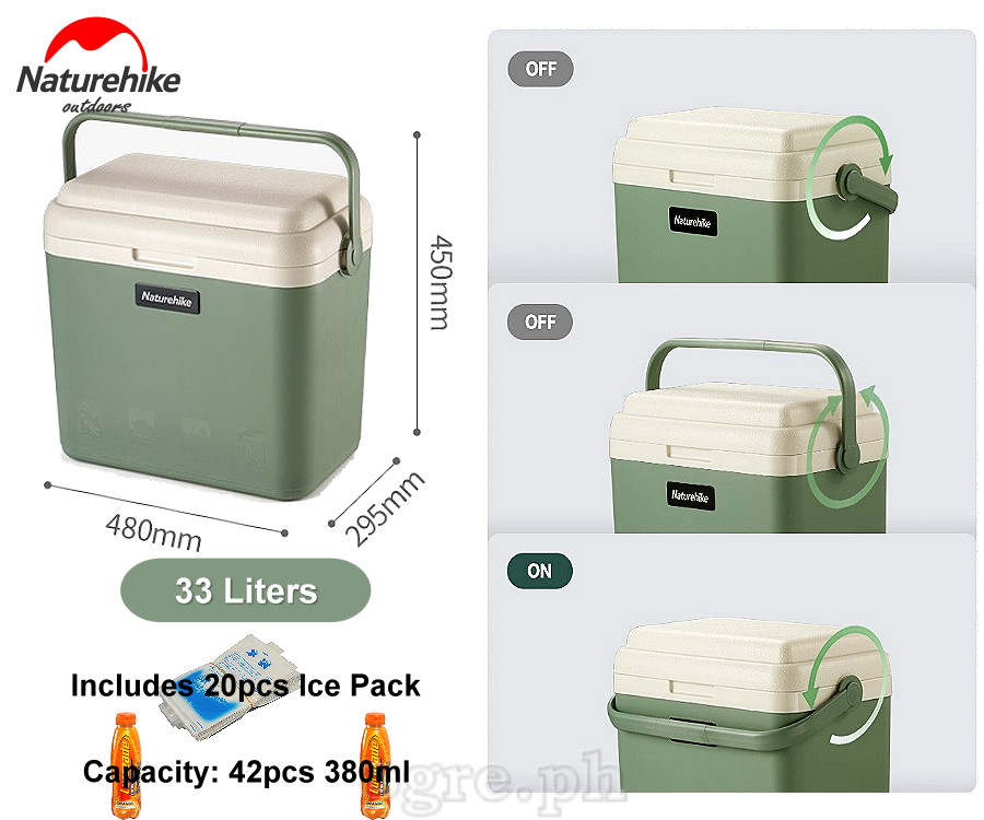NH20SJ021-33L Insulated Ice Chest / Cooler Box 33L