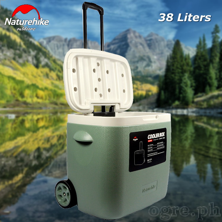 NH20SJ021-38LT 38-Liters Insulated Ice Chest / Cooler Box with Wheels