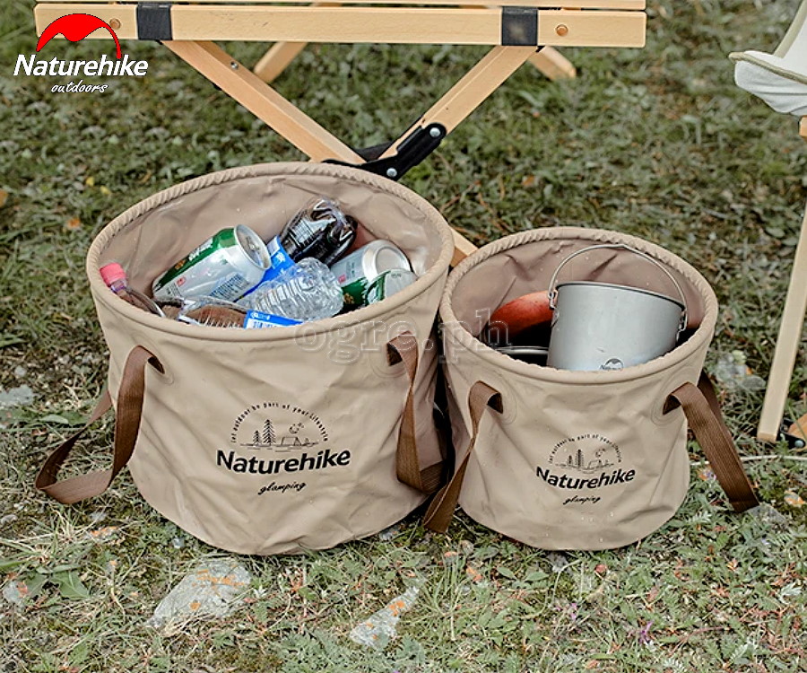 NH20SJ040-20 20L Foldable Waterproof Round Camping Bucket
