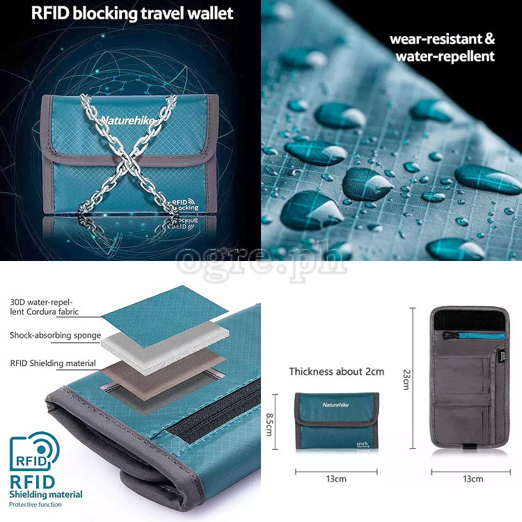 NH20SN003 RFID Blocking Travel Wallet
