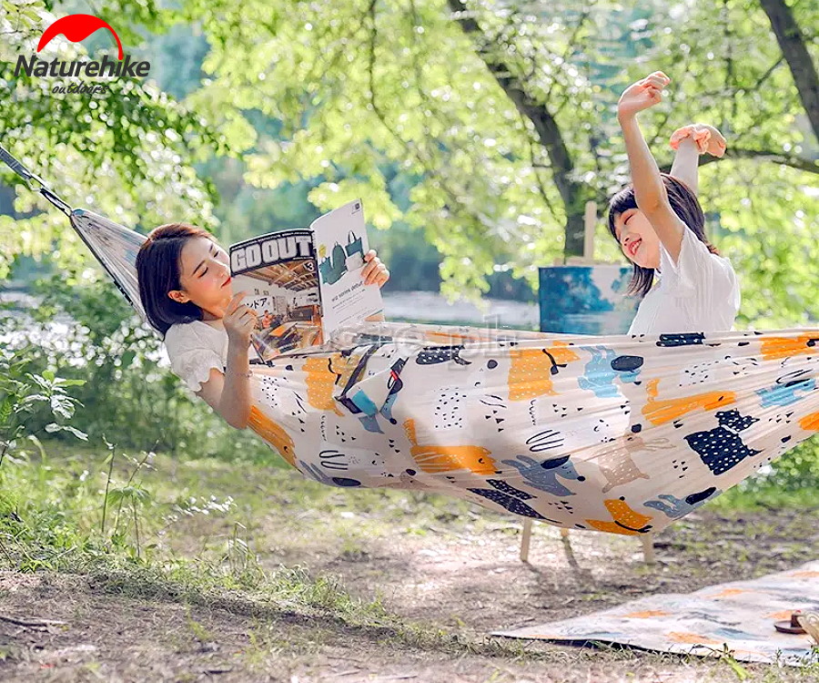 NH21DC004 Printed 2-Person Mother-Child Hammock