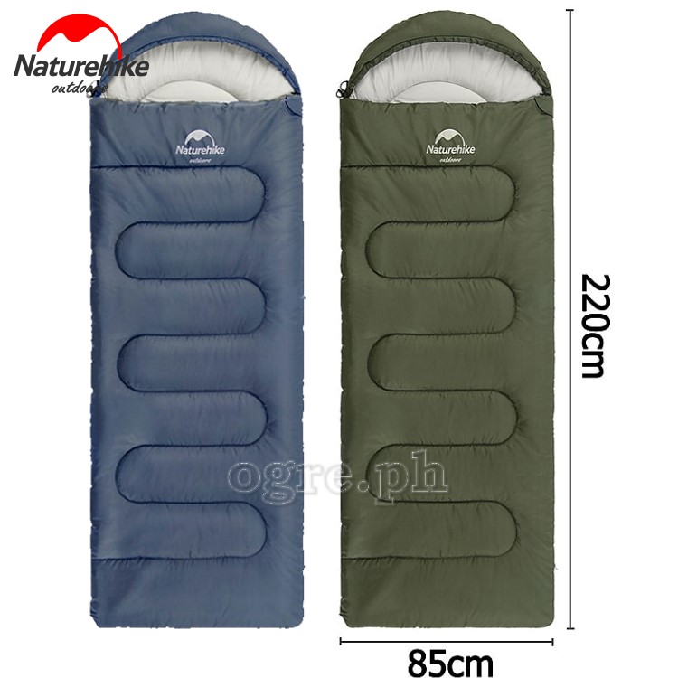 NH21MSD08 Y150L Envelope Style Sleeping Bag with Hood