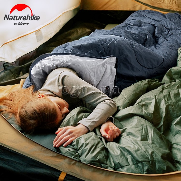 NH21MSD08 Y150L Envelope Style Sleeping Bag with Hood