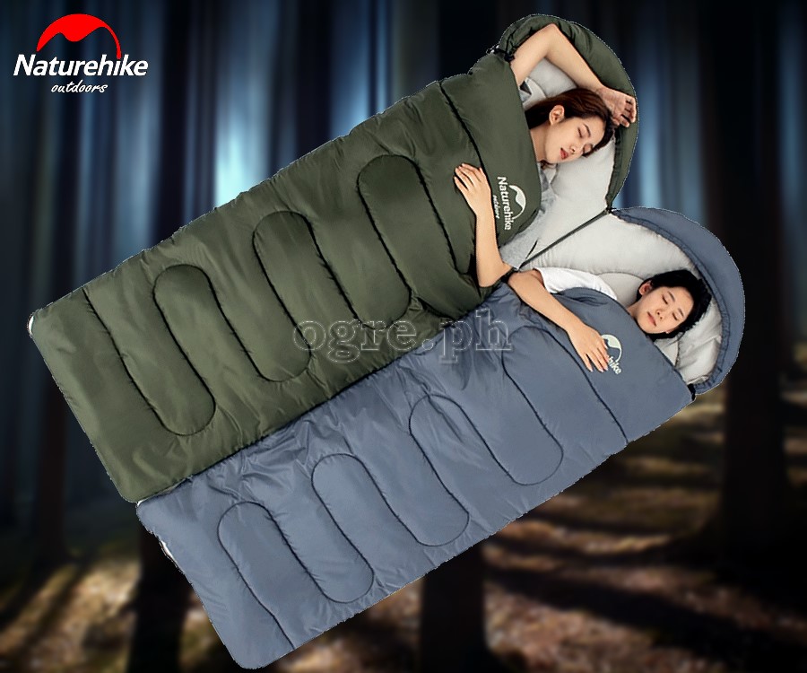 NH21MSD08 Y150L Envelope Style Sleeping Bag with Hood