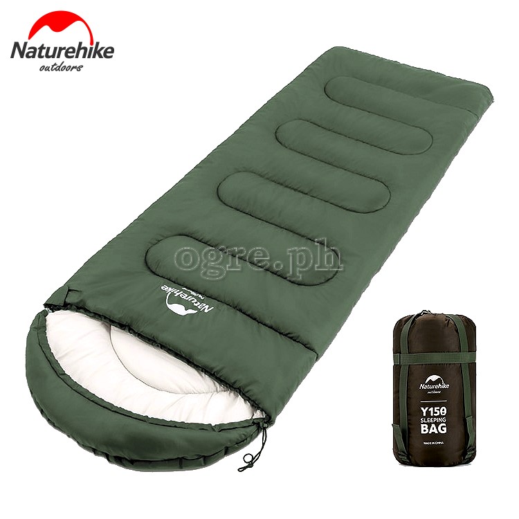 NH21MSD08 Y150L Envelope Style Sleeping Bag with Hood