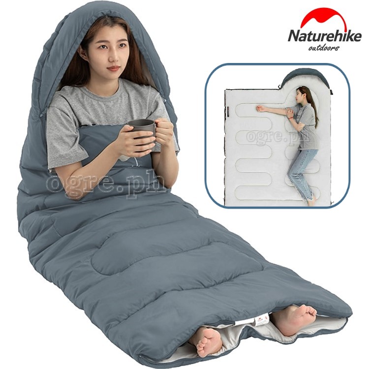 NH21MSD08 Y150L Envelope Style Sleeping Bag with Hood