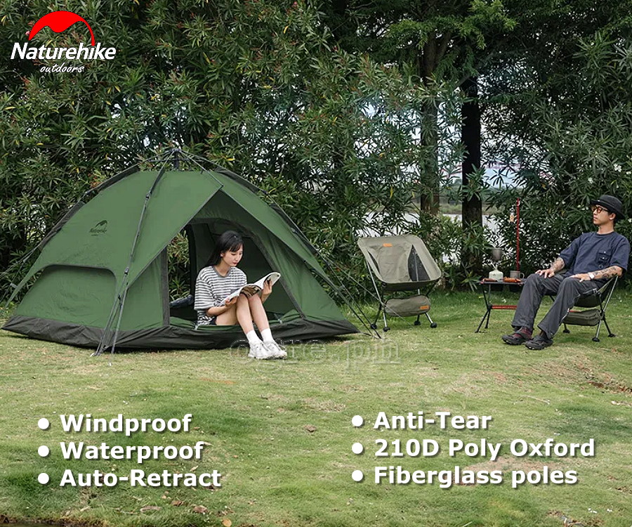 NH21ZP008-3P 3-Person Automatic Pop-up Tent