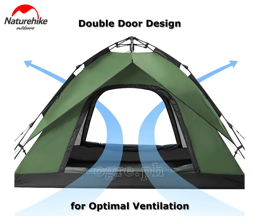 NH21ZP008-4P 4-Person Automatic Pop-up Tent