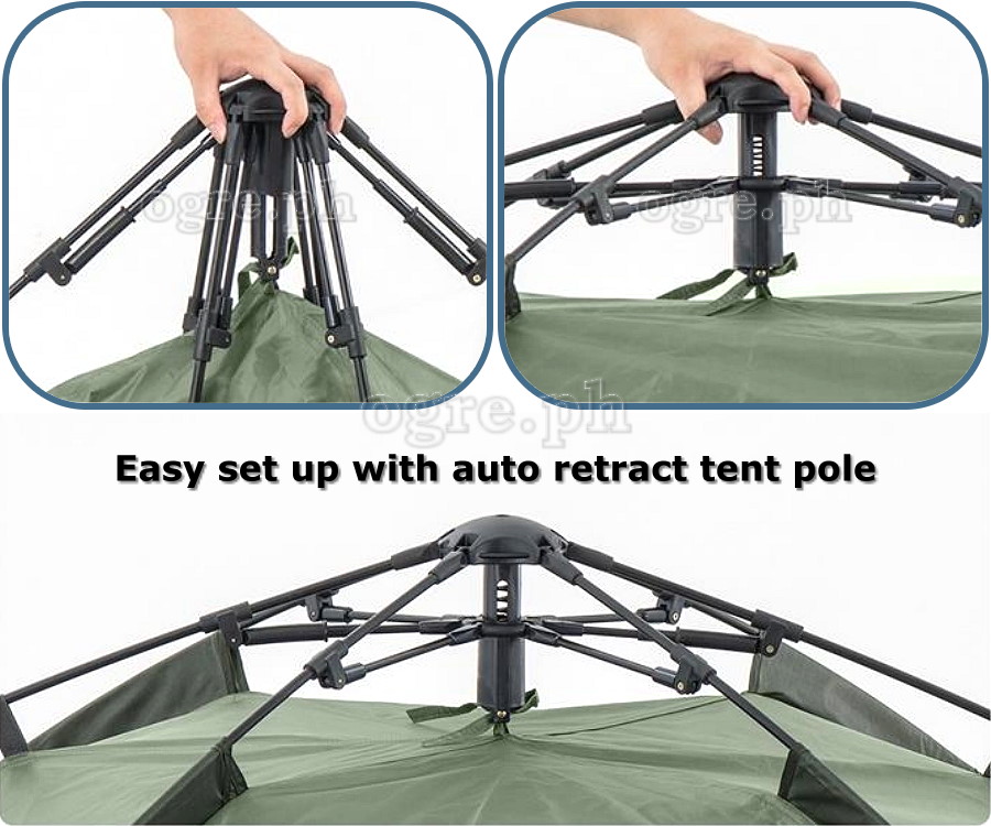 NH21ZP008-4P 4-Person Automatic Pop-up Tent