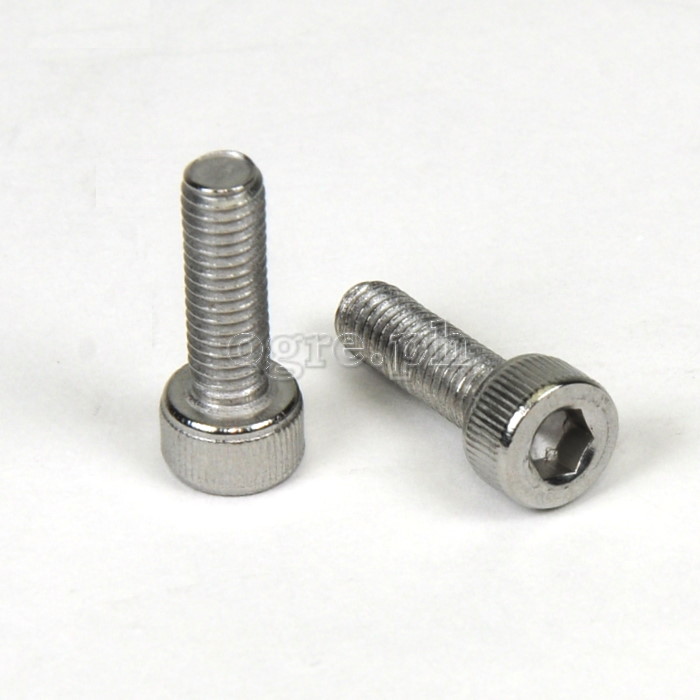 BCB-SSCH2 2 pcs Stainless Steel Cap Head Hex Bolts for Bike Bottle Cage