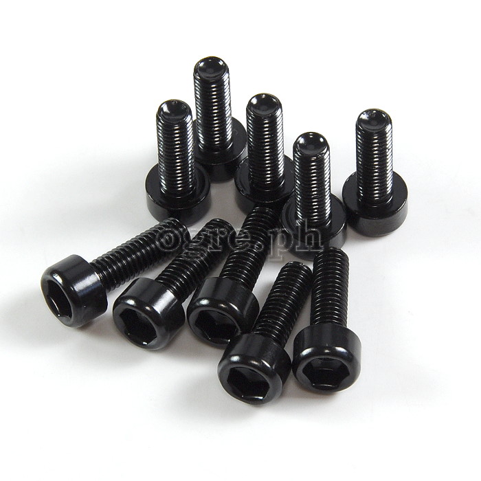 BCB-10X Set of 10pcs Aluminum Alloy Bolts for Bottle Cage