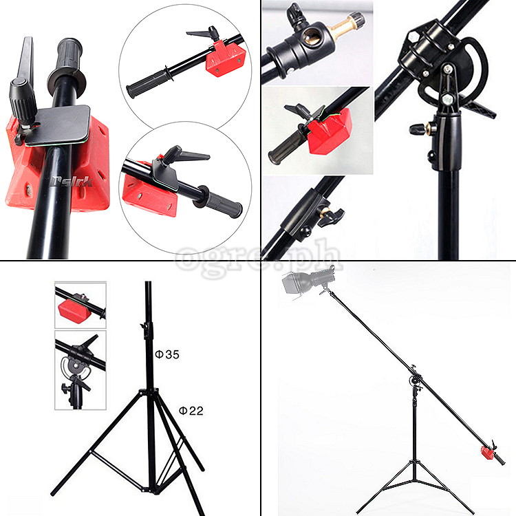 LS-10 Heavy Duty Boom Stand with Counterweight