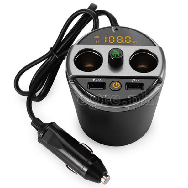 BCK-01CH Multifunction Bluetooth Car Kit (Cup Holder Style)