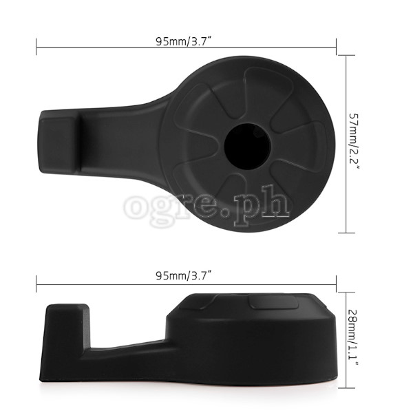 HBH-01 Universal Bag Hanger Hooks (Headrest Mount) Set of 2pcs