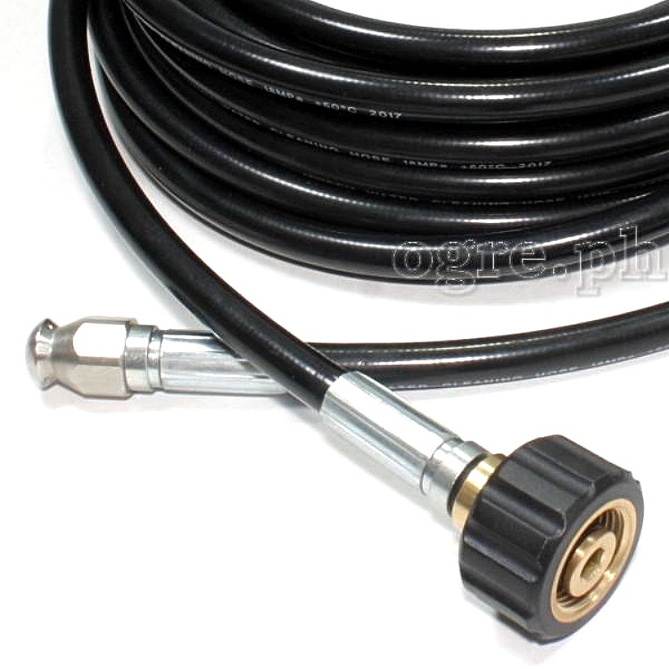 PWSH-11KHD Sewer / Drain Cleaning Hose for Karcher HD Series Wash Guns 10 / 15 / 20 meters