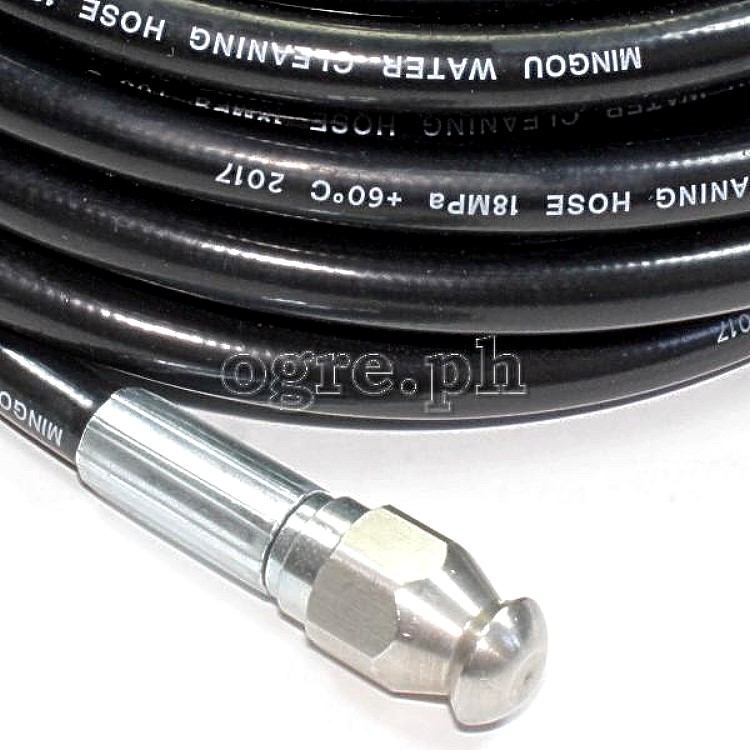 PWSH-11KHD Sewer / Drain Cleaning Hose for Karcher HD Series Wash Guns 10 / 15 / 20 meters