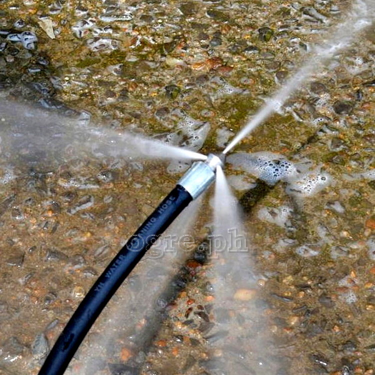 PWSH-01 Sewer / Drain Cleaning Hose with Polymer Adapter for Bosch/Black & Decker Wash Guns 10 / 15 / 20 meters