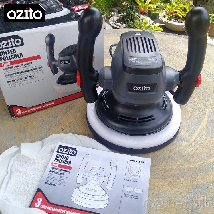 OZBP110WA 240mm (10”) Electric Buffer Polisher (Refurbished Australian Surplus)