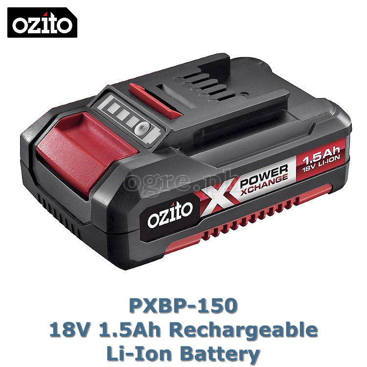 PXBP-150 18V 1.5Ah Rechargeable Li-Ion Battery (Refurbished Australian Surplus)