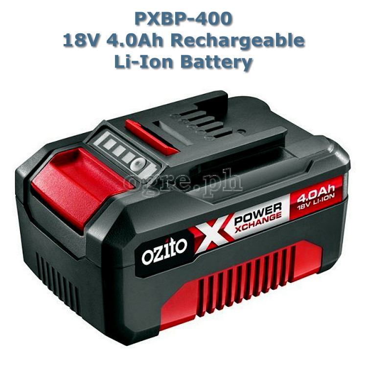 PXBP-400 18V 4.0Ah Rechargeable Li-Ion Battery (Refurbished Australian Surplus)