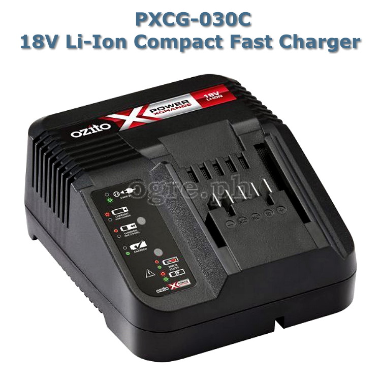 PXCG-030C 18V Compact Fast Charger for Power X-Change Lithium-Ion Batteries (Refurbished Australian Surplus)