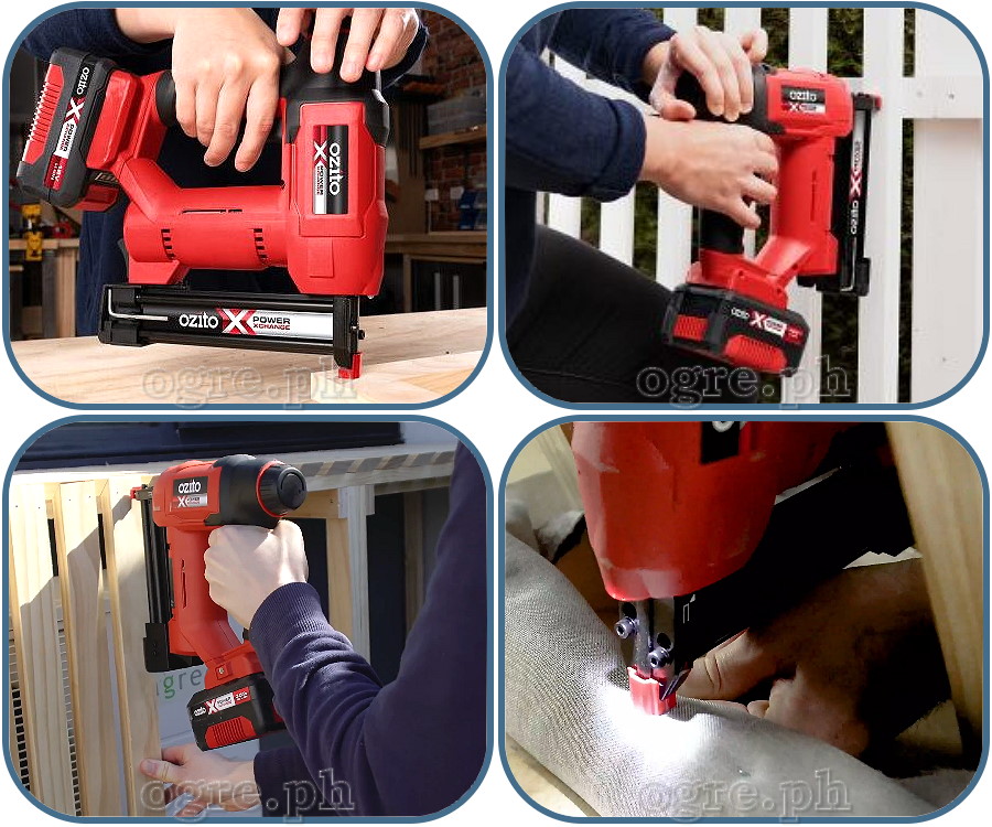 PXNGS-018 2-in-1 Cordless Nail and Staple Gun (Tool Only Version)