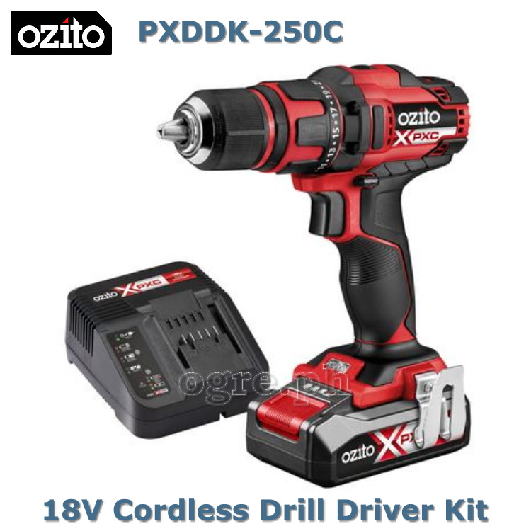 PXDDK-250C 18V Cordless Drill Driver Kit (Refurbished Australian Surplus)