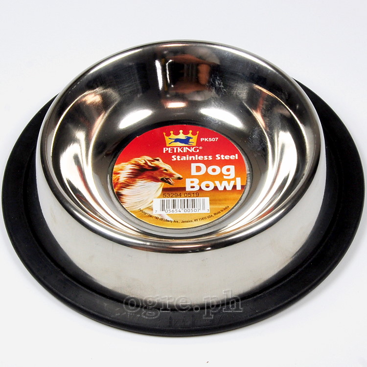 PK507 Ø105x35mm Stainless Steel Dog Bowl