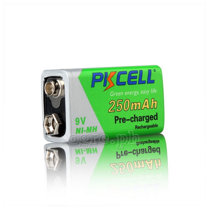 9V250 Pre-Charged Ni-MH Rechargeable Battery 9V 250mAh