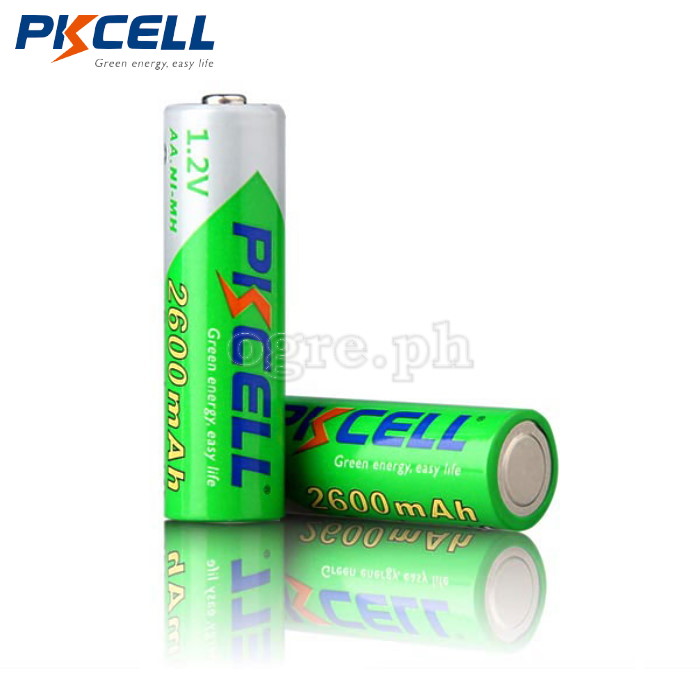 AA2600 Pre-Charged 1.2V AA 2600mAh Ni-MH Rechargeable Battery 2-Pack / 4-Pack