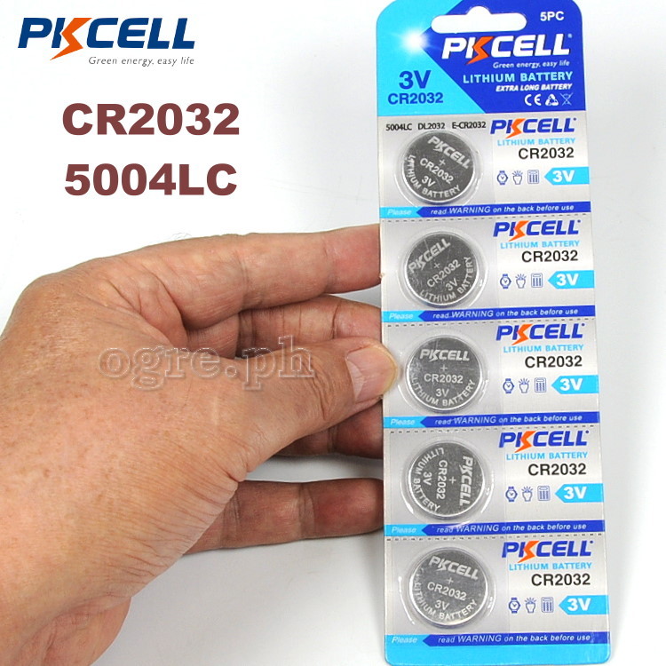 CR-Series CR-series 3.0V Lithium Button Cell Batteries 5-Pack