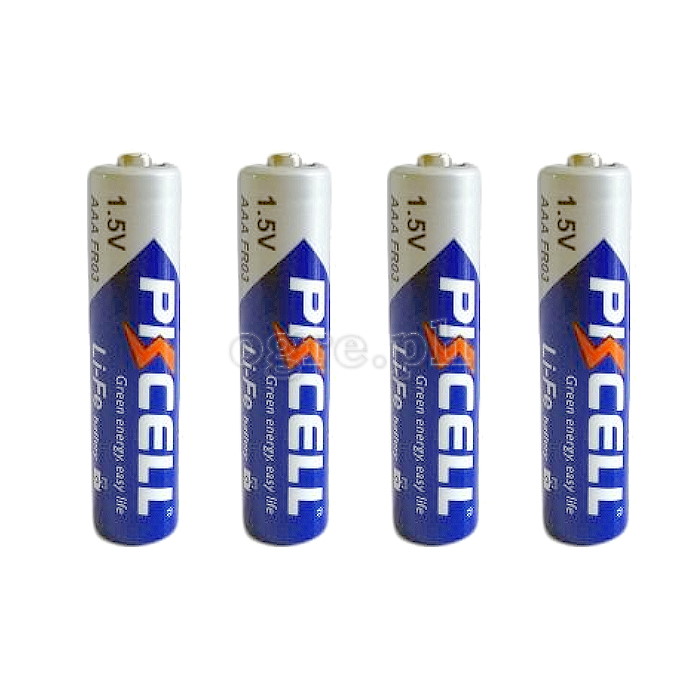 FR03-4B 1.5V Li/FeS2 Lithium Ferrous Battery AAA1200mAh