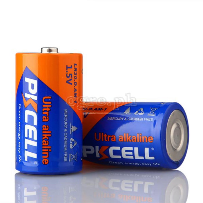 LR20-2B Ultra Alkaline 1.5V D Battery LR20 2-Pack