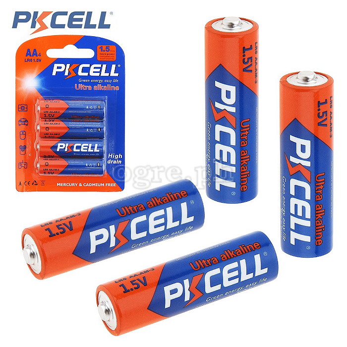 LR6-4B Ultra Alkaline 1.5V AA Battery LR6 4-pack