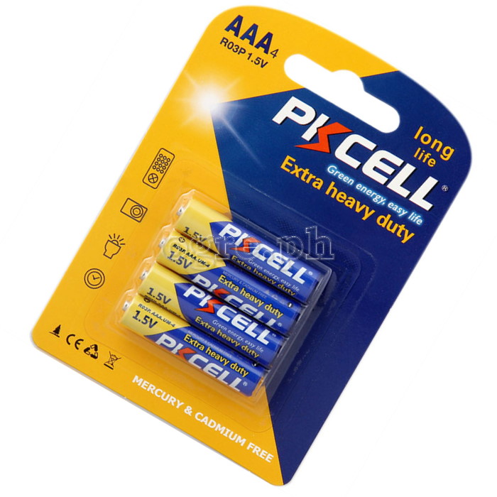 R03P-4B Extra Heavy Duty 1.5V AAA Battery  4-pack