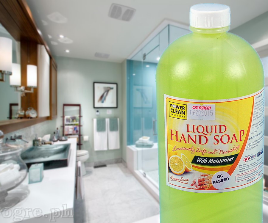 LHS-L 1 Liter Liquid Hand Soap (LEMON Scent)
