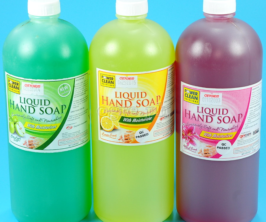 LHS-L 1 Liter Liquid Hand Soap (LEMON Scent)